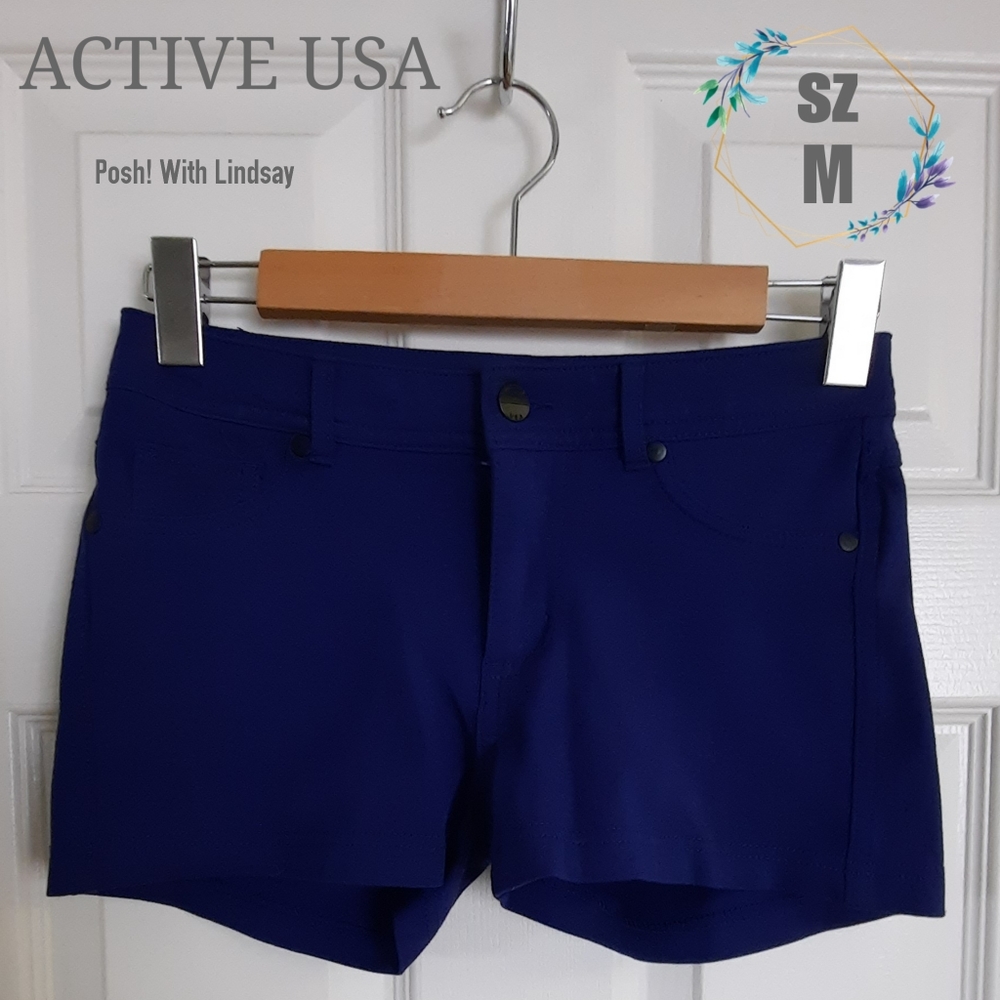 ACTIVE USA Stretch Short - sz Medium